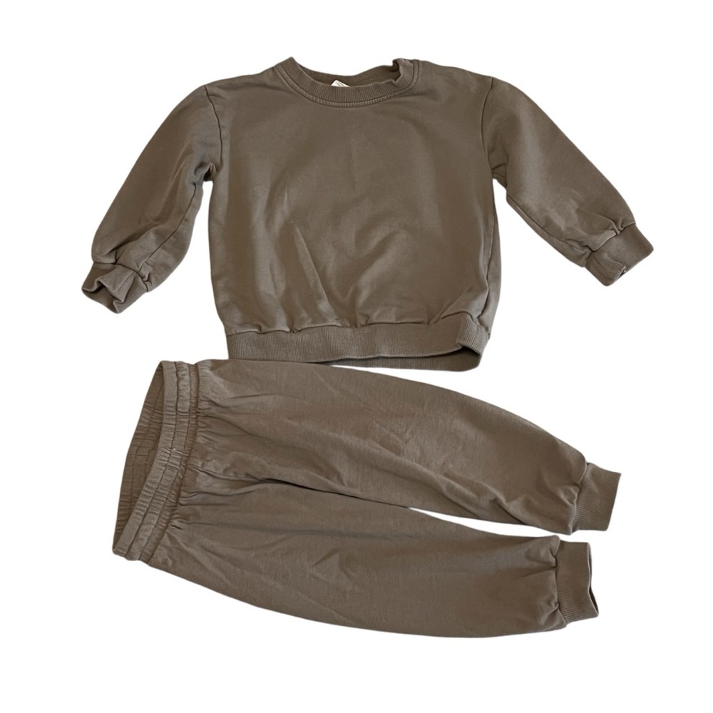 H&M‎ Kids Matching Set in Taupe Brown